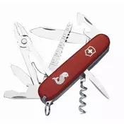 Victorinox Švicarski džepni nož Broj funkcija 18 Victorinox Angler 1.3653.72 Crvena
