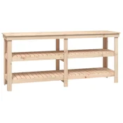 Vidaxl Delovna miza 181x50x80 cm trdna borovina