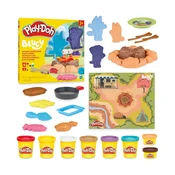 Komplet za modeliranje Hasbro Play-Doh Bluey - kampiranje (G0229)