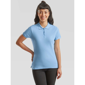 Polo Fruit of the Loom Womens Blue T-shirt