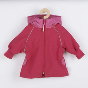 Softshell jakna za dojenčke New Baby roza - 98 (2-3 leta)