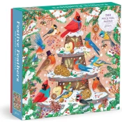 Galison - Puzzle Praznična sestavljanka Fearhers Methal - 500 kosov