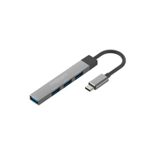 Promate USB Hub - LITEHUB 4 (LITEHUB-4.GREY)