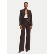 Rinascimento Suknjič CFC0130160003 Temno rjava Slim Fit