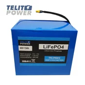 TELIT POWER LiFePO4 baterijski paket 60V 15Ah sa BMS 40A/ Bluetooth i XT60 konektorom