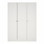Bela garderobna omara 147x200 cm Billund – Tvilum