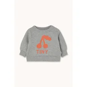 Tinycottons Bombažen pulover za dojenčka CHERRY GRAPHIC BABY SWEATSHIRT