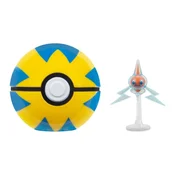 Figurica Pokémon Clip N Go Rotom z žogico Quick Ball - Wave 21 (PKW4155)