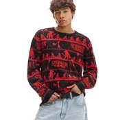 Cropp - Pulover Stranger Things - črna