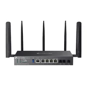 TP-Link DR3650v-4G OMADA ADSL/VDSL/4GLTE prehod (AX3000, 2xFXS, 1xDSL, 2, 4GHz/5GHz, 1xGbELAN/WAN, 4xGbE, 1xUSB3.0, 2xnanoSIM)