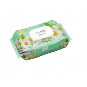 Vlažen toaletni papir Pure Fresh 56 kosov, 100% topen