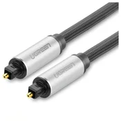 Ugreen Optični avdio kabel Toslink SPDIF, dolžina 2 m – siv