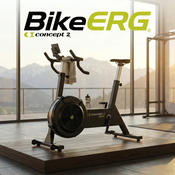 Concept2 BikeErg | PM5 monitor, zracni otpor, remenski pogon | Osvojite virtualne ceste iz svog dnevnog boravka
