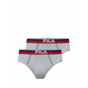 Bokserice Fila Man Brief 2P - grey