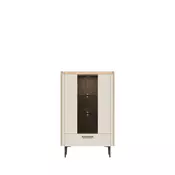 Jela Jagodina Vitrina V82-2KS1F/AI Air, 82x132x47 cm, Bela