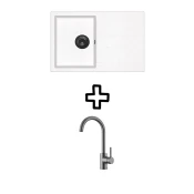 Set Tesa SQT101W + Vida PVD Alba/Grafit
