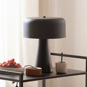 Schöner Wohnen Namizna svetilka PENTO, črna, višina 35 cm, kovina, E27 - Dnevna soba/jedilnica - Sodobni