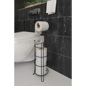 Hermia Držac za toalet papir SB061-B, 15x15x55cm, Crni