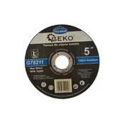 GEKO PREMIUM 125x1.0 Rezalna plošča za nerjaveče jeklo (10/100/400)