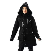 Ženska jakna (plašč) HEARTLESS - ELISKA - BLACK - J-ELSKA-B
