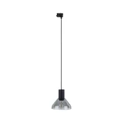 Luster na sajli za 3-fazni šinski sistem NEO 1xE27/15W/230V crna/dimljena crna