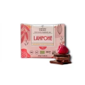 Cacao Crudo Raw Temna čokolada z malinami, BIO, 30 g