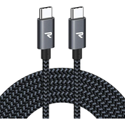 RAMPOW USB-C v USB-C, 60W - 3m