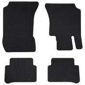 vidaXL Avto preproga 4 pcs Črna primerna za MERCEDES E 09-16 Guma