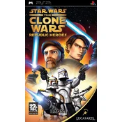 Star Wars The Clone Wars Republic Heroes (PSP) - rabljeno