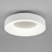 Trio Lighting Stropna svetilka LED Girona, stikalo za zatemnitev, bela - Dnevna soba/jedilnica - Sodobni - bela mat barva - Kovina