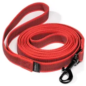 shumee Nedrseč rdeč povodec - 1,2 m, 86 mm zasuk - pes 15-80 kg
