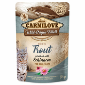 Brit Kapsule CARNILOVE Cat Rich in Trout, obogatene z ehinacejo - 85 g