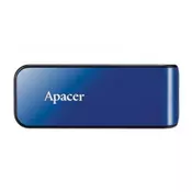 APACER USB ključ 64Gb AH334, moder