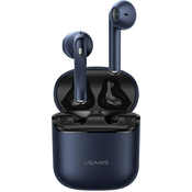 USAMS Earphones Bluetooth 5.0 TWS SY series SY02 blue BHUSY02