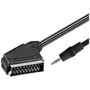 REDLINE Mini AV 3.5 mm na SCART kabel, dužina 1.2 met – C-SCXAV