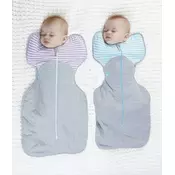 LOVE TO DREAM Swaddle Up Winter Wrapper, Lila 6 - 8,5 kg