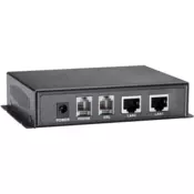 LevelOne VDS-1202 Omrežni Medijski Konverter, 100 Mbit/s, Siva