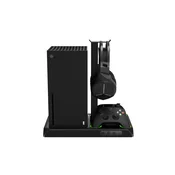Polnilno in hladilno stojalo iMP TECH DLX Multi Function Charger Tower - črno (XSX)