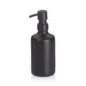 Kela Keramični dozirnik za milo Leonie črn 20,0cm 7,5cm 300,0ml