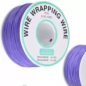 OEM Kynar AWG 30 Vijolični Nizkonapetostni Kabel – 0,25 mm, 200 m, PVC, 300 v, do 105°C | Medenin