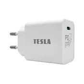 TESLA Electronics - Adapter za brzo punjenje Power Delivery 20W bela