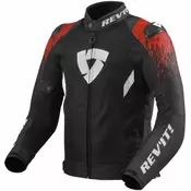 Revit! Quantum 2 Air Black/Red 2XL Tekstilna jakna