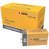 AgfaPhoto AgfaPhoto Professional 6LR61 9 V baterija alkalno-manganov 9 V 10 kos, (20638378)