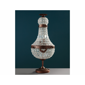 MADAME COCO Gatsby Stona lampa, Braon