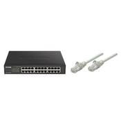 D-Link switch smart DGS-1100-24PV2 FS + 738125 ( 0001339264 )