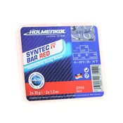 Holmenkol Syntec FF Bar 2x35g red Vroči vosek