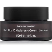 Haruharu Wonder Black Rice 10 Hyaluronic globinsko vlažilna krema za vse tipe kože 50 ml