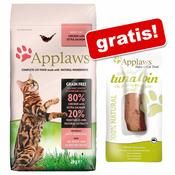 2 oz. 1,8 kg Applaws + Applaws Cat Tuna Loin gratis!-Adult piščanec z jagnjetino 2 kg