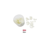 Hani International Set modli, Plasticni, 26 komada, Beli