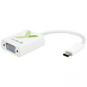 Techly IADAP USB31-VGA USB-C 3.1 na VGA M/F Adapter